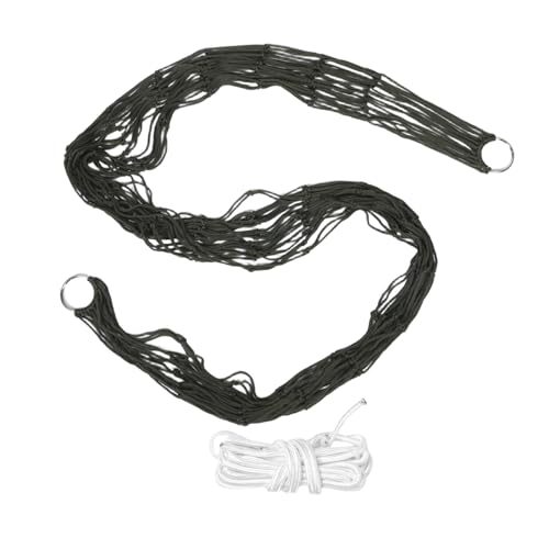 Toyvian Leichte Tragbare Netz Hängematte Nylon mit Robusten Baumgurten Vielseitig Einsetzbar für Camping Wandern Garten Terrasse und Schlafräume Einfache Montage und Angenehmes Toyvian Leichte Tragbare Netz Hängematte Nylon mit Robusten Baumgurten Vielseitig Einsetzbar für Camping Wandern Garten Terrasse und Schlafräume Einfache Montage und Angenehmes von Toyvian