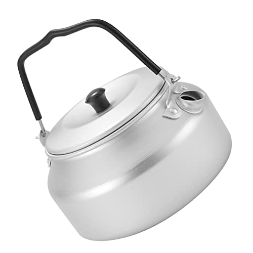 Toyvian Leichter Aluminiumlegierung Wasserkocher mit Scald Griff und Teefilter Tragbarer Camping Wasserbehälter für Handheld Nutzung Rostfrei Kompakt und Einfach zu Reinigen Toyvian Leichter Aluminiumlegierung Wasserkocher mit Scald Griff und Teefilter Tragbarer Camping Wasserbehälter für Handheld Nutzung Rostfrei Kompakt und Einfach zu Reinigen von Toyvian