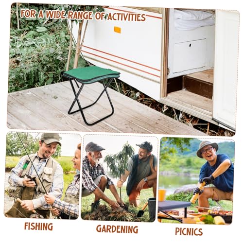 Toyvian Leichter Faltbarer Outdoor Hocker aus Aluminiumlegierung Stabiler Campingstuhl für Angeln Wandern Picknick Klappbarer Sitz mit Ergonomischem Vielseitig Einsetzbar Schnell und Toyvian Leichter Faltbarer Outdoor Hocker aus Aluminiumlegierung Stabiler Campingstuhl für Angeln Wandern Picknick Klappbarer Sitz mit Ergonomischem Vielseitig Einsetzbar Schnell und von Toyvian