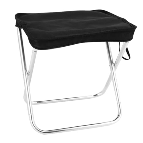 Toyvian Leichter Tragbarer Klappbarer Camping Hocker Multifunktional für Angeln Jagd Outdoor Aktivitäten Kompakt für Reisen Picknick und Gartenarbeit von Toyvian