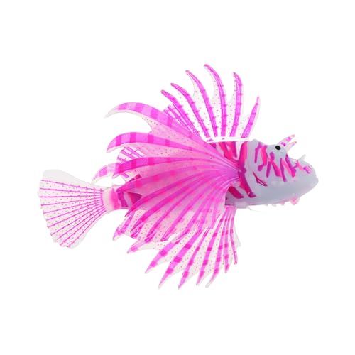 Toyvian Leuchtende natürliche Löwenfisch Dekoration für Aquarium Nachtlicht Sicherer Fischbehälter Schmuck Vielseitig für Tropische Aquarien und Party-dekor Toyvian Leuchtende natürliche Löwenfisch Dekoration für Aquarium Nachtlicht Sicherer Fischbehälter Schmuck Vielseitig für Tropische Aquarien und Party-dekor von Toyvian