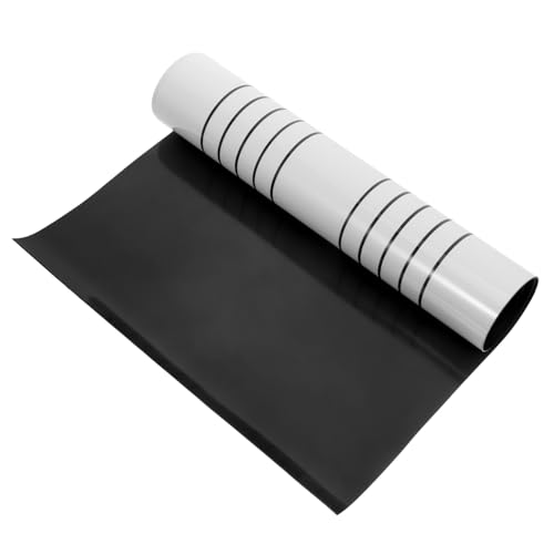 Toyvian Magnetische Musiknoten Whiteboard Trocken Abwischbar Leicht Tragbar Multifunktional als Musikstaffel Magnettafel für Schüler Musiker Zuhause Büro von Toyvian
