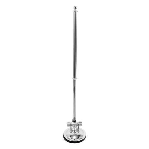 Toyvian Magnetischer Flaggenmasthalter fürs Auto, Fahrzeug-Fahnenmasthalterung, Befestigungssockel für LKW, Autos, Outdoor, Boot, Universal, Wohnmobil, Schreibtisch, Büro (ohne Flagge) von Toyvian
