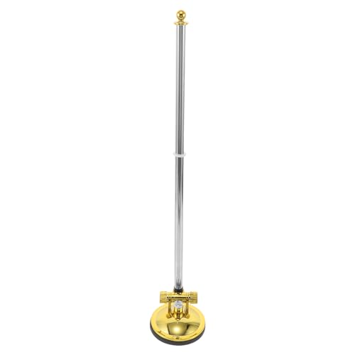 Toyvian Magnetischer Flaggenmasthalter fürs Auto, Fahrzeug-Fahnenmasthalterung, Befestigungssockel für LKW, Autos, Outdoor, Boot, Universal, Wohnmobil, Schreibtisch, Büro (ohne Flagge) von Toyvian