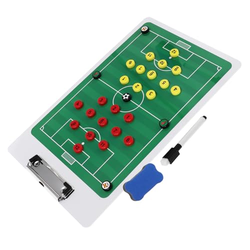 Toyvian Magnetisches Fußball Taktikboard Doppelseitige Schreibtafel für Trainer und Schiedsrichter Wiederverwendbar für Spielanalysen und Trainingsstrategien Zufällige Toyvian Magnetisches Fußball Taktikboard Doppelseitige Schreibtafel für Trainer und Schiedsrichter Wiederverwendbar für Spielanalysen und Trainingsstrategien Zufällige von Toyvian