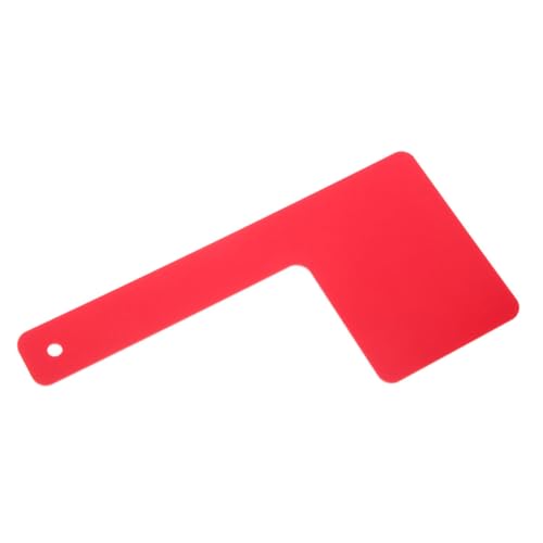 Toyvian Mailbox Flag aus Robustem Acryl Drehbar für Briefkasten Wetterfestes Outdoor zubehör Sichtbar in Leuchtendem Rot für Familienhaus postkasten Einfach zu Montieren von Toyvian