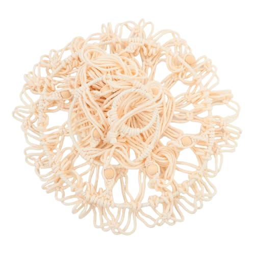 Toyvian Makramee-katzenhängematte: Handgewebtes Hängemattenbett Aus Baumwollseil – Hängende Katzenschaukel Im Boho-Stil – Atmungsaktives, Halbgeschlossenes Design Für Toyvian Makramee-katzenhängematte: Handgewebtes Hängemattenbett Aus Baumwollseil – Hängende Katzenschaukel Im Boho-Stil – Atmungsaktives, Halbgeschlossenes Design Für von Toyvian