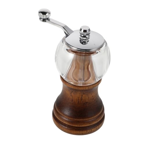 Toyvian Manuelle Mini Pfeffermühle mit Kurbelgriff Kompakter Gewürzmühle für Küche und Outdoor Bbq Tragbarer Handmühlen Gewürzgrinder Einfache Bedienung und Leichtes Design Toyvian Manuelle Mini Pfeffermühle mit Kurbelgriff Kompakter Gewürzmühle für Küche und Outdoor Bbq Tragbarer Handmühlen Gewürzgrinder Einfache Bedienung und Leichtes Design von Toyvian