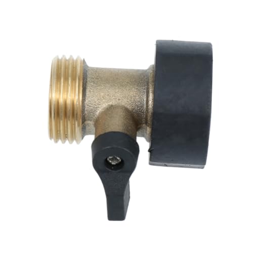 Toyvian Massiver Messing Gartenschlauch Absperrventil mit Komfortgriff Wasserflussregelung Langlebiger Kugelhahn für Bewässerungssysteme und Sprinkleranlagen Toyvian Massiver Messing Gartenschlauch Absperrventil mit Komfortgriff Wasserflussregelung Langlebiger Kugelhahn für Bewässerungssysteme und Sprinkleranlagen von Toyvian