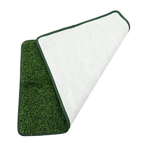 Toyvian Matte Hunde Gras Hund Waschbar Welpen Pad Welpen Töpfchen Training Gras Hundepflege Pads Welpen Töpfchen Gras Matte Matten Hundematte Haustier Gras Pee Hund Gras Pee Pads Hund von Toyvian