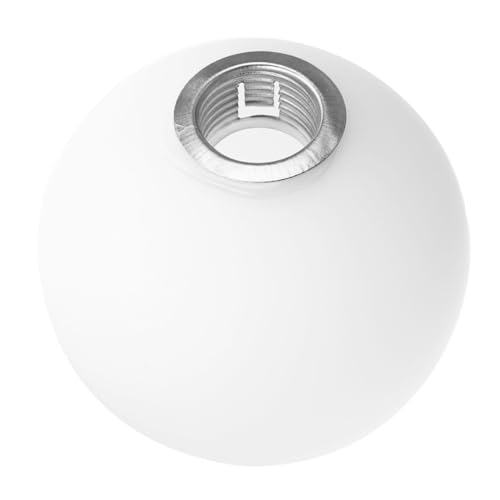 Toyvian Mattierter Milchglas Lampenschirm Kugelform Fassung Ersatzglas für Pendelleuchte und Deckenleuchte Robustes Glas mit Glatter Oberfläche Modernes Design für Wohnzimmer Schlafzimmer Toyvian Mattierter Milchglas Lampenschirm Kugelform Fassung Ersatzglas für Pendelleuchte und Deckenleuchte Robustes Glas mit Glatter Oberfläche Modernes Design für Wohnzimmer Schlafzimmer von Toyvian