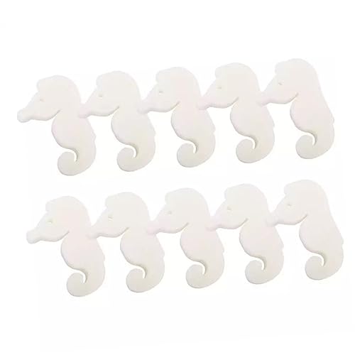 Toyvian Meerespferd Form Ölabsorbierender für Pool Hochwirksamer Filter Vielseitig Einsetzbar für Kosmetik und Schwimmbäder von Toyvian