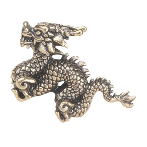 Toyvian Messing Drachen Figurine Retro Design Stabile und Langlebige Skulptur Kreative Tischdeko für Wohnzimmer und Büro Einzigartige Feng Shui Drachenstatue Teiliges Dekoratives Toyvian Messing Drachen Figurine Retro Design Stabile und Langlebige Skulptur Kreative Tischdeko für Wohnzimmer und Büro Einzigartige Feng Shui Drachenstatue Teiliges Dekoratives von Toyvian
