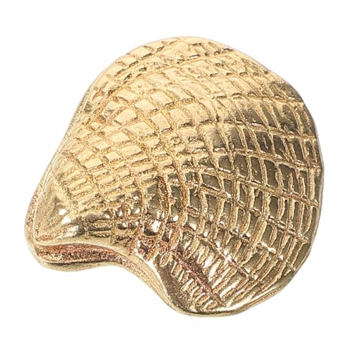 Toyvian Messing Möbelknopf Muschelform Dekorativer Schubladenknauf für Schrank Kommode Garderobe Einfach zu Montierender Türgriff für Schlafzimmer und Wohnmöbel Toyvian Messing Möbelknopf Muschelform Dekorativer Schubladenknauf für Schrank Kommode Garderobe Einfach zu Montierender Türgriff für Schlafzimmer und Wohnmöbel von Toyvian