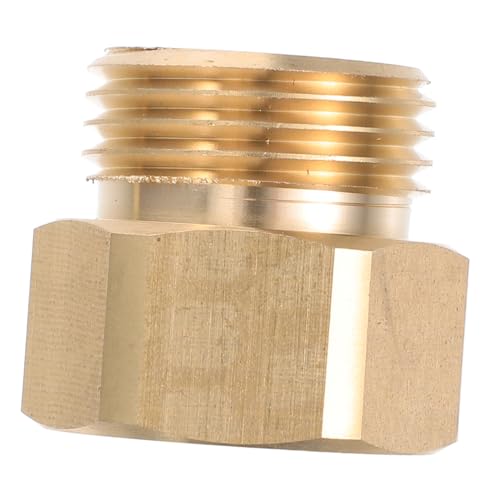 Toyvian Messing Schlauchadapter Feingewinde Ght Innengewinde mit Unterlegscheibe für Gartenschläuche und Wohnmobil Anwendungen Auslaufsicher und Einfach Toyvian Messing Schlauchadapter Feingewinde Ght Innengewinde mit Unterlegscheibe für Gartenschläuche und Wohnmobil Anwendungen Auslaufsicher und Einfach von Toyvian