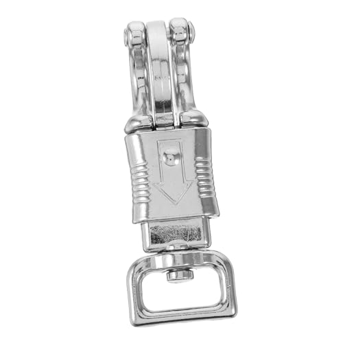 Toyvian Metall Panikhaken Pferdeausrüstung Robuster Zinklegierung Haken mit Federverschluss Kompakt Leicht Tragbar für Outdoor Reiten Pferdesicherheit Equine Werkzeug von Toyvian