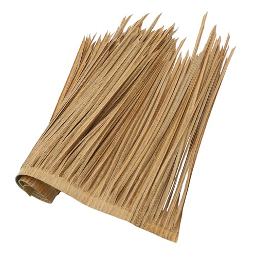 Toyvian Mexikanisches Strohdach Dekoration Künstliches Stroh Heu Fälschung Simulation Strohverzierung Gefälschtes Strohdach Simulierte Strohabdeckung DIY Strohdach Sport Toyvian Mexikanisches Strohdach Dekoration Künstliches Stroh Heu Fälschung Simulation Strohverzierung Gefälschtes Strohdach Simulierte Strohabdeckung DIY Strohdach Sport von Toyvian