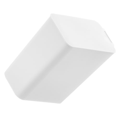 Toyvian Mini Desktop Abfalleimer mit Klappdeckel Kompakter Müllbehälter aus Robustem Material für Büro Schlafzimmer und Bad Leicht zu Reinigen Platzsparend und Vielseitig Einsetzbar von Toyvian