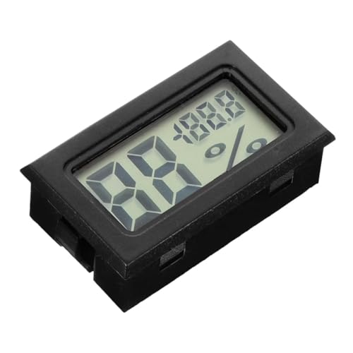 Toyvian Mini Digitales Hygrometer Thermometer für Pflanzen Präzise Temperatur Luftfeuchtigkeitsmessung Tragbar für Innenräume Zuhause Büro Gewächshaus Toyvian Mini Digitales Hygrometer Thermometer für Pflanzen Präzise Temperatur Luftfeuchtigkeitsmessung Tragbar für Innenräume Zuhause Büro Gewächshaus von Toyvian