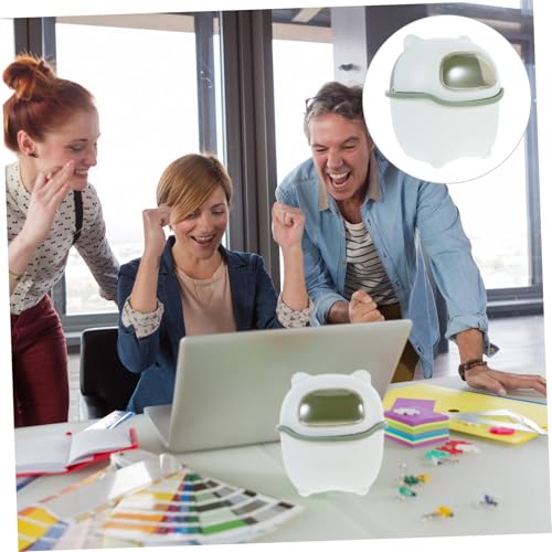Toyvian Mini Tischabfalleimer mit Deckel Niedlicher Cartoon Bär Abfallbehälter für Schreibtisch Kompakter Desktop Mülleimer und Praktischer Organizer für Bad Büro und Zuhause Tragbar und Toyvian Mini Tischabfalleimer mit Deckel Niedlicher Cartoon Bär Abfallbehälter für Schreibtisch Kompakter Desktop Mülleimer und Praktischer Organizer für Bad Büro und Zuhause Tragbar und von Toyvian