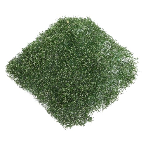 Toyvian Miniature Artificial Grass Clusters für Modelllandschaften Realistische Vegetation für Schienen und Sandtisch Dekoration Weiß für DIY Projekte und Kreative Präsentationen von Toyvian