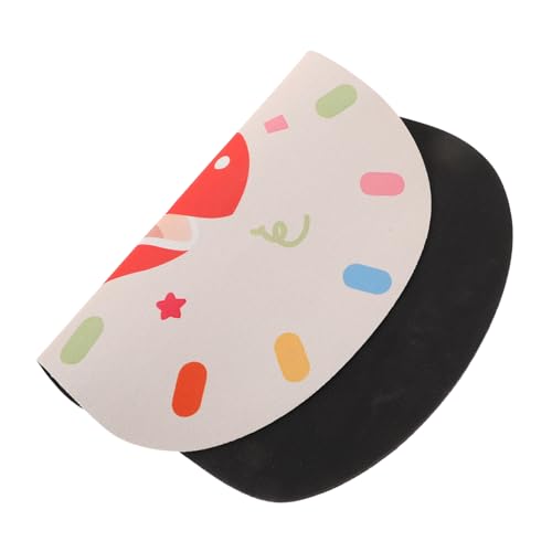 Toyvian Mit Hundefuttermatte Buchstaben Hundefuttermatte Hunde Tierfuttermatte Einmalige Bambus Badematte Hundeförmige Matte Haustier Rutschmatte Tierfutterunterlage Hundefuttertablett von Toyvian