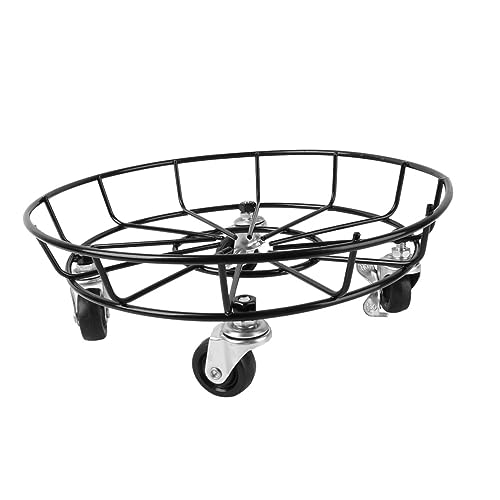 Toyvian Mobiler Blumenroller mit Runder Pflanzentopfhalter Robustem Wetterfestes Pflanzgefäß Untersetzer für Terrasse und Garten Tragfähiger Pflanzenwagen für Schwere Blumentöpfe Toyvian Mobiler Blumenroller mit Runder Pflanzentopfhalter Robustem Wetterfestes Pflanzgefäß Untersetzer für Terrasse und Garten Tragfähiger Pflanzenwagen für Schwere Blumentöpfe von Toyvian