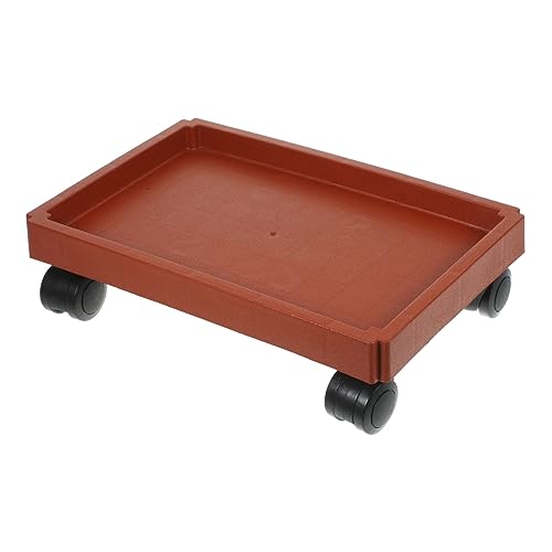 Toyvian Movable Plant Tray mit Rädern Robuster Pflanzentopf Halter für Innen und Außen für Schwere Blumentöpfe Praktisch Toyvian Movable Plant Tray mit Rädern Robuster Pflanzentopf Halter für Innen und Außen für Schwere Blumentöpfe Praktisch von Toyvian