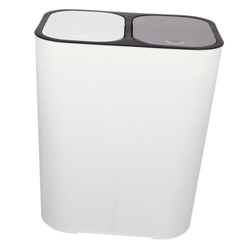 Toyvian Mülleimer mit Fächern Klassifizierter Abfallbehälter für Trockene und Abfälle Modern und Langlebig für Bad Fördert Recycling und Abfalltrennung Toyvian Mülleimer mit Fächern Klassifizierter Abfallbehälter für Trockene und Abfälle Modern und Langlebig für Bad Fördert Recycling und Abfalltrennung von Toyvian