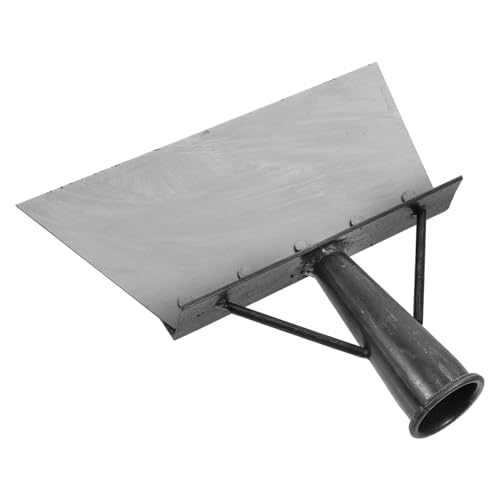 Toyvian Multifunktionale Gartenreinigungsschaufel Metall Robustes Werkzeug für Unkrautentfernung Bodenbearbeitung und Tierdungreinigung für Gartenpflege und EIS Entfernen von Toyvian