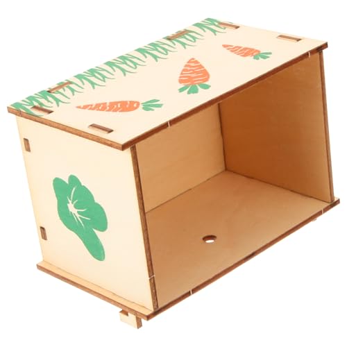 Toyvian Multifunktions Hasenfutterautomat aus Holz Stabiler Heuhalter für Meerschweinchen Hamster Einfache Installation und Reinigung Platzsparendes Design für Sicheres Toyvian Multifunktions Hasenfutterautomat aus Holz Stabiler Heuhalter für Meerschweinchen Hamster Einfache Installation und Reinigung Platzsparendes Design für Sicheres von Toyvian