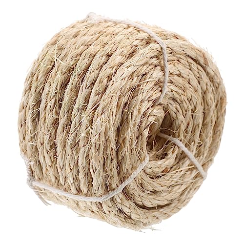 Toyvian Natürliche Sisal Hanfseil für Katzenkratzbaum Ersatzteil Multifunktionales Kratzseil Reparieren und DIY Robustes Katzenzubehör für Schutz und Dekoration Toyvian Natürliche Sisal Hanfseil für Katzenkratzbaum Ersatzteil Multifunktionales Kratzseil Reparieren und DIY Robustes Katzenzubehör für Schutz und Dekoration von Toyvian