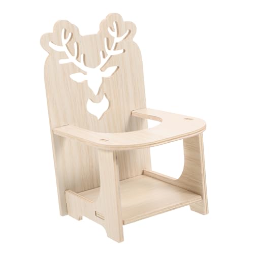 Toyvian Natürlicher Holzstuhl für Kleine Haustiere Komfortabler Sessel für Hamster und Meerschweinchen Glatte Oberfläche Entspannender Spielplatz und Futterhilfe Vielseitig für Toyvian Natürlicher Holzstuhl für Kleine Haustiere Komfortabler Sessel für Hamster und Meerschweinchen Glatte Oberfläche Entspannender Spielplatz und Futterhilfe Vielseitig für von Toyvian