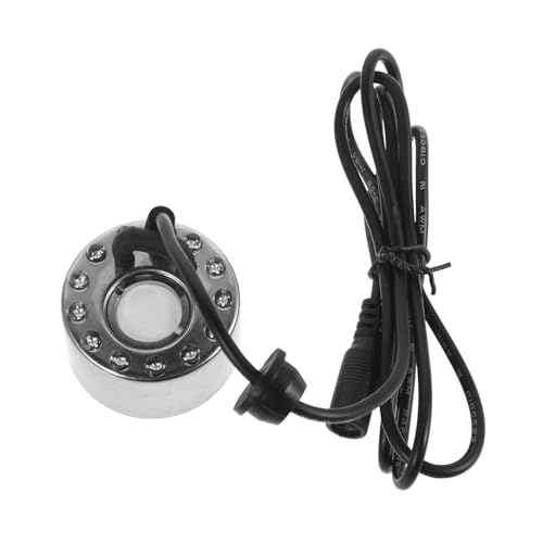 Toyvian Nebelmaschine mit LED Lichtern und Spritzschutz USB Betrieb für Teiche Gartenbrunnen und Dekoration Silber für Verschiedene Anwendungen und Toyvian Nebelmaschine mit LED Lichtern und Spritzschutz USB Betrieb für Teiche Gartenbrunnen und Dekoration Silber für Verschiedene Anwendungen und von Toyvian