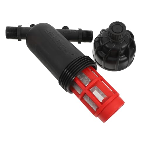 Toyvian Netzfilter Bewässerungsfilter für Tropfbewässerung Garten Wasserfilter mit Einfachem Einbau und Wartungsfreundlichem Langlebigem Filtersieb zur Sedimentabscheidung von Toyvian