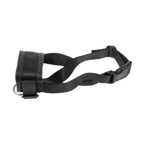 Toyvian Nylon Hundemaulkorb Verstellbar Atmungsaktiv Biss Maulschutz Für Mittelgroße Hunde Verhindert Bellen Und Unkontrolliertes Fressen von Toyvian