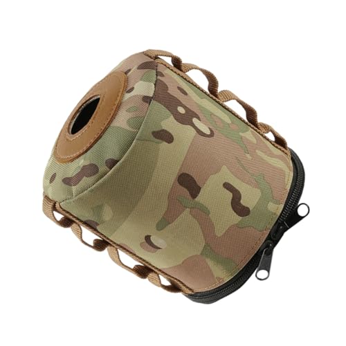 Toyvian Outdoor Camping Gas Tank Schutzhülle aus Oxford Stoßfest und Reißfest Praktische Aufbewahrungstasche für Flache Gaskartuschen Winddichter Schutz für Campingkocher Camouflage Groß Toyvian Outdoor Camping Gas Tank Schutzhülle aus Oxford Stoßfest und Reißfest Praktische Aufbewahrungstasche für Flache Gaskartuschen Winddichter Schutz für Campingkocher Camouflage Groß von Toyvian