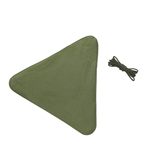 Toyvian Outdoor Camping Wasserdichter Dreibein Klappstuhl Tragbar für Angeln Grillen und Reisen Stabiler für Maximalen Faltbarer Outdoor mit Befestigungsseil von Toyvian