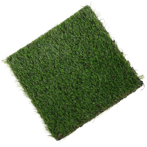 Toyvian Outdoor Interlocking Rasenteppich Fliesen aus Künstlichem Gras Wetterfester Balkon und Gartenbodenbelag Dicker Rutschfester Kunststoffrasen für Terrasse und Innen und Außenbereich Toyvian Outdoor Interlocking Rasenteppich Fliesen aus Künstlichem Gras Wetterfester Balkon und Gartenbodenbelag Dicker Rutschfester Kunststoffrasen für Terrasse und Innen und Außenbereich von Toyvian