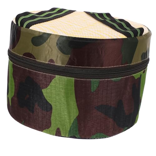 Toyvian Outdoorsitzhocker Tragbarer Leichter Hocker für Camping und Gartenarbeit Strapazierfähiger Camouflage Design für Vielseitige Anwendungen von Toyvian