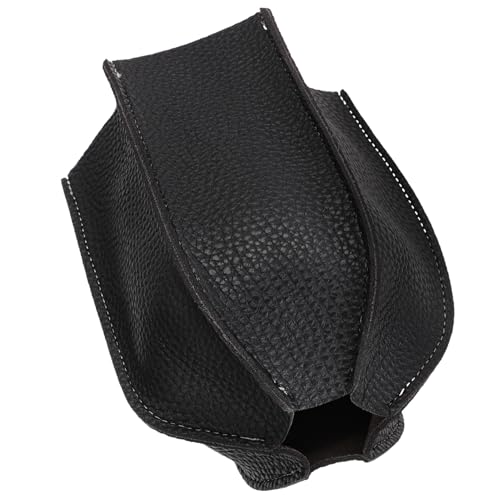 Toyvian PU Gasschlauch Schutzhülle Flach Gasbehälter Abdeckung rutschfest Outdoor Camping Grillzubehör von Toyvian