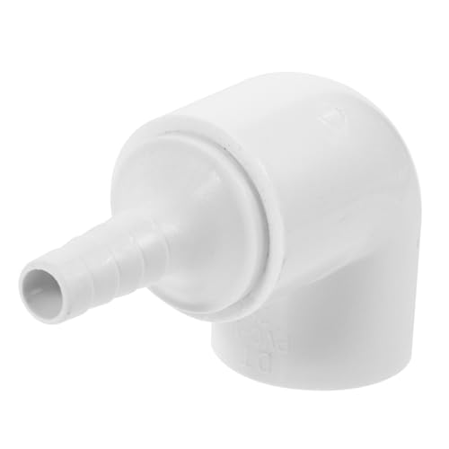 Toyvian PVC Hydroponic Wasseranschluss Verbinder Teiliges Gartenregal Schlauchadapter Langlebig für Hydrokultur Bewässerungssysteme Kalt Wasserleitungen von Toyvian