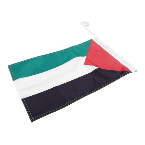 Toyvian Palästina Flagge für Autofenster mit Lebendiges Design Einfache für Zuhause und Büro zur Unterstützung Palästinensischen Identität Toyvian Palästina Flagge für Autofenster mit Lebendiges Design Einfache für Zuhause und Büro zur Unterstützung Palästinensischen Identität von Toyvian
