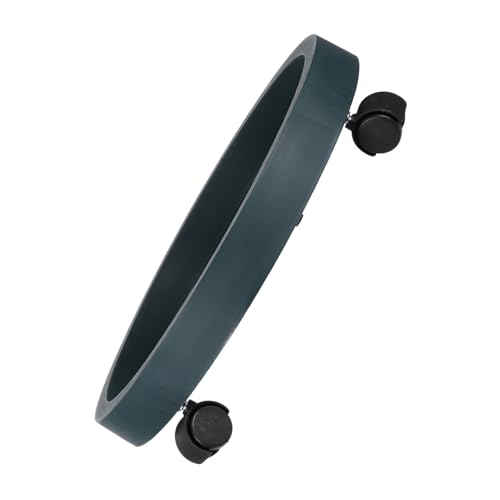 Toyvian Palettenrollen Wagen Für Blumenständer Rollender Pflanzgefäßboden Tablett Auf Rädern Blumentopfer Rollständer Garten Tablett Untersetzer Für Pflanzgefäße Auf Rädern Dark Green Pp von Toyvian