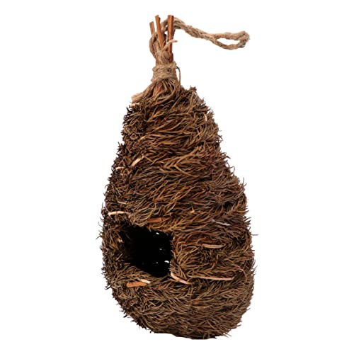 Toyvian Pet Bird's Nest Handgefertigtes Vogelnest Gewebte Stroh Gartenverzierung Outdoor- Vogelhaus Material Weben Vogelschutz Rustikal Vogelbrutnest Green Gras Toyvian Pet Bird's Nest Handgefertigtes Vogelnest Gewebte Stroh Gartenverzierung Outdoor- Vogelhaus Material Weben Vogelschutz Rustikal Vogelbrutnest Green Gras von Toyvian