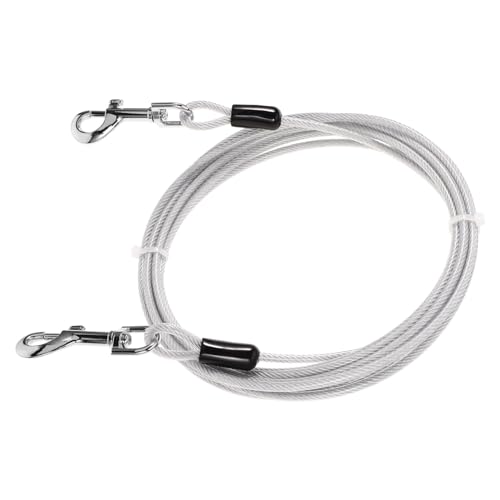 Toyvian Pet Dog Leash Traction Rope mit Verwicklungsfreier Struktur Leicht und Hautfreundlich für Training und Aktiver Hunde Robust von Toyvian