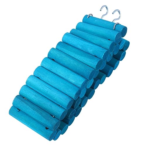 Toyvian Pet Kletterleiter aus Holz für Hamster Eichhörnchen und Papageien Sky Blau Langlebig Fördert Bewegung und Koordination Einfach Aufzuhängen Toyvian Pet Kletterleiter aus Holz für Hamster Eichhörnchen und Papageien Sky Blau Langlebig Fördert Bewegung und Koordination Einfach Aufzuhängen von Toyvian