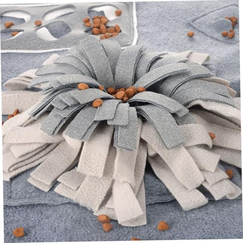 Toyvian Pet Snuffelmatte aus Filz mit Rutschfester Unterseite Langsames Füttern und Training für Kleine bis Große Hunde Waschbare Trainingsmatte zur Beschäftigung und Futterverlangsamung Toyvian Pet Snuffelmatte aus Filz mit Rutschfester Unterseite Langsames Füttern und Training für Kleine bis Große Hunde Waschbare Trainingsmatte zur Beschäftigung und Futterverlangsamung von Toyvian