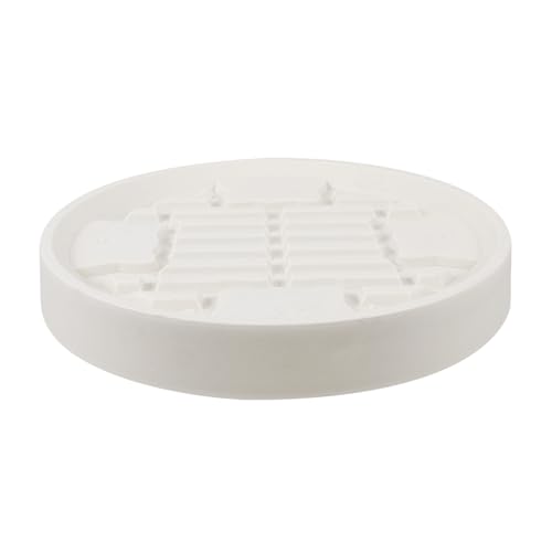 Toyvian Pflanzenroller mit Robuster Blumenroller für Große Blumentöpfe Innen und Außen Mobiler Pflanzenständer mit Gartenwagenrädern Stabiler Pflanzentopf Untersetzer mit Hoher Tragkraft von Toyvian