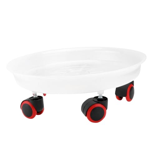 Toyvian Pflanzentopfhalter Strapazierfähigem Harz Fahrbarer Untersetzer für Zimmer und Gartentöpfe wasserdichte Blumentopfablage Halbdurchsichtig Einfacher Transport und Schutz für Böden Toyvian Pflanzentopfhalter Strapazierfähigem Harz Fahrbarer Untersetzer für Zimmer und Gartentöpfe wasserdichte Blumentopfablage Halbdurchsichtig Einfacher Transport und Schutz für Böden von Toyvian